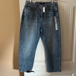 Banana Republic Factory Blue Cropped Jeans